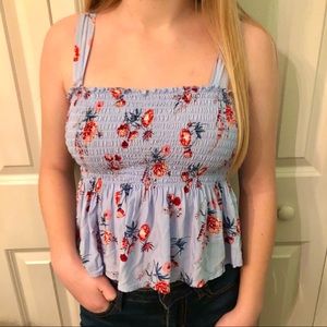 cute flowy crop top